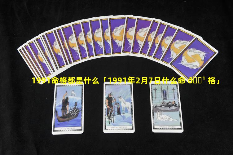 1991命格都是什么「1991年2月7日什么命 🌹 格」